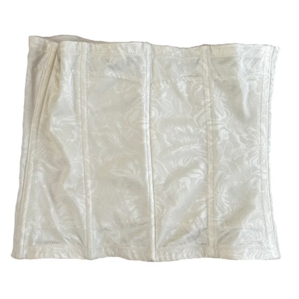 Maidenform Off-White Corset Silk Design
